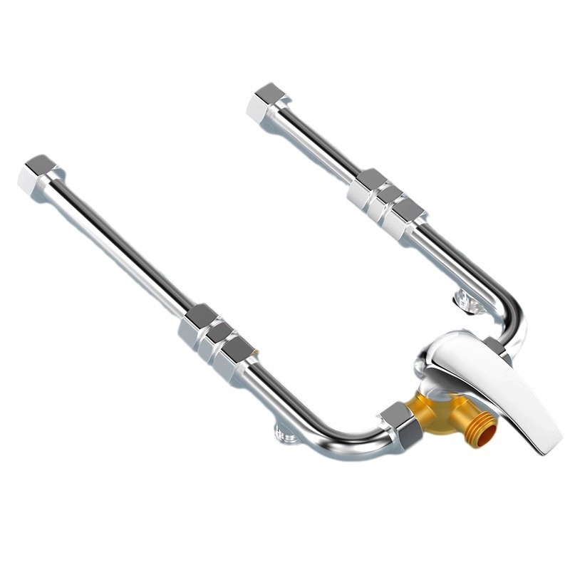 A comprehensive collection of U-shaped stainless steel extension pipe, long rod water pipe connection pipe and accessories for electric water heater mixing valve extension pipe Item Picture