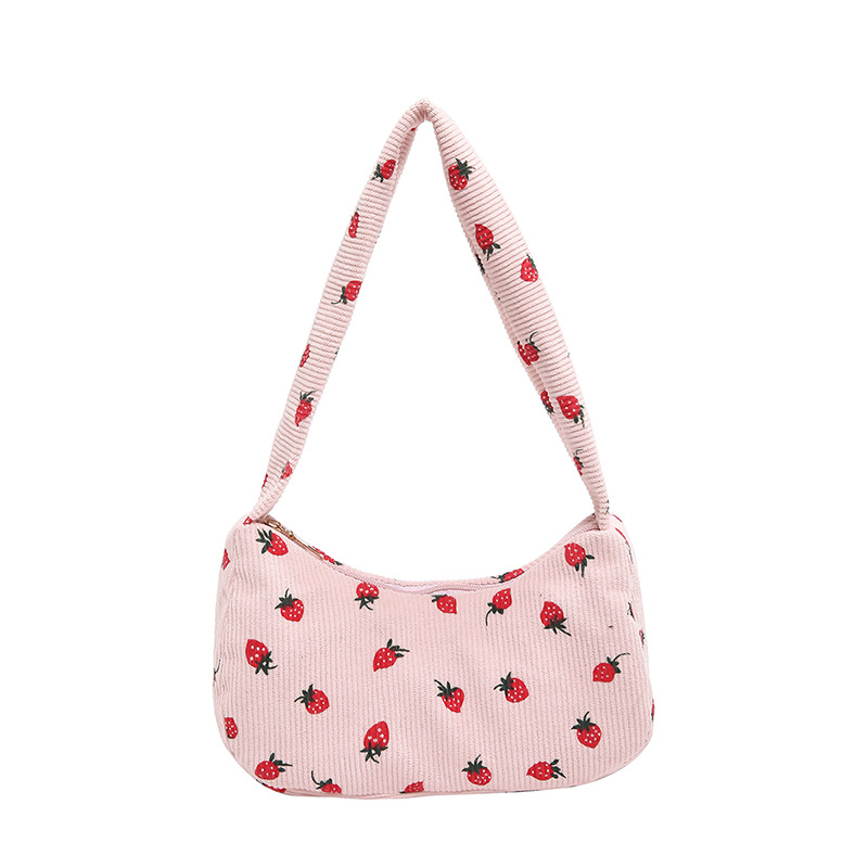 A simple, fashionable and trendy single-shoulder bag, crescent moon bag, new winter 2024 collection, artistic and fresh underarm bag Item Picture