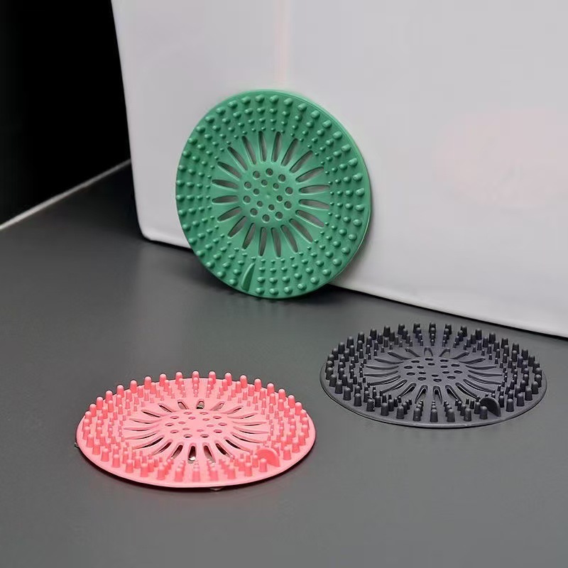 New universal bathroom floor drain cover, floor drain deodorizer, silicone deodorizer pad, sewer odor removal wonder details Picture