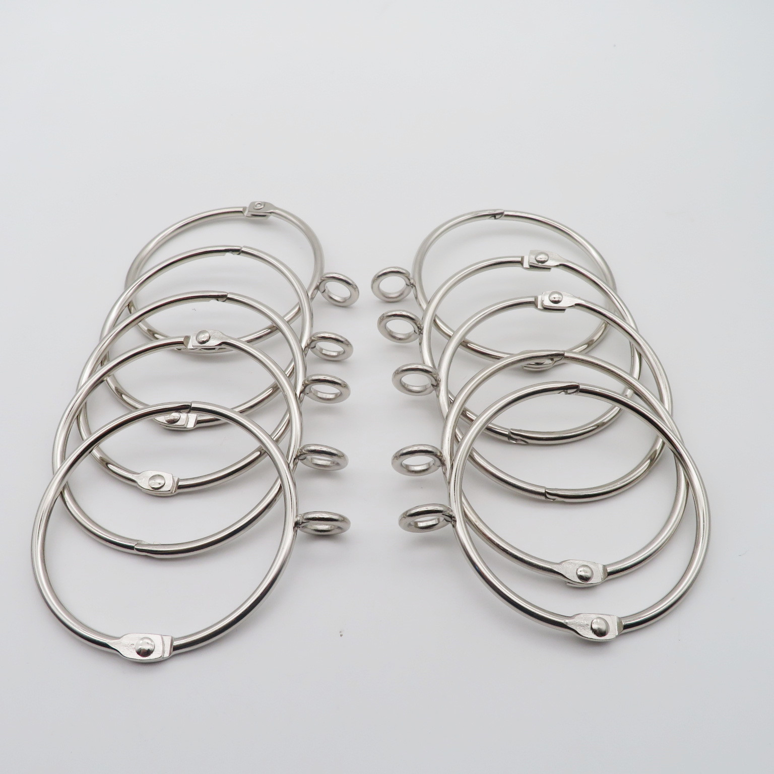 In stock: Open curtain ring, Roman ring, Roman ring, open curtain hanging ring, live opening pull ring, curtain buckle full figure