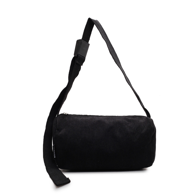 Corduroy bags are versatile for women in winter. The new 2024 fashionable single-shoulder crossbody bag is popular this year, and the women's pillow bag is in fashion Item Picture