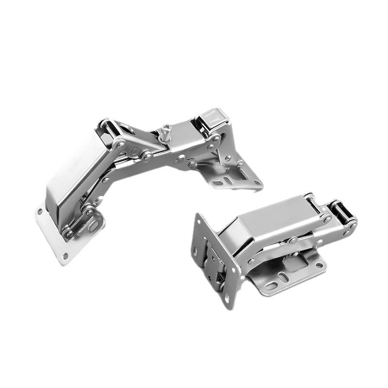 Thickened bridge-shaped hinges, 3-inch and 4-inch frog hinges, hydraulic damping spring hinges, hole-free cabinet exposed hinges Item Picture