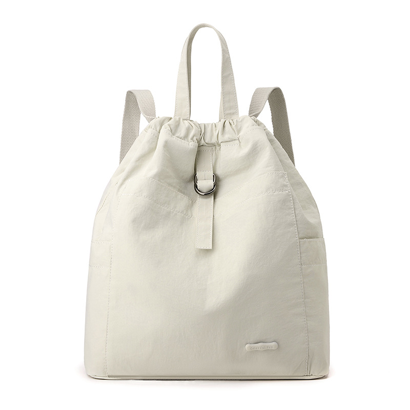 Colorful Fox's new Japanese-style women's casual, large-capacity, lightweight, solid-color commuting, fitness and outdoor backpack Item Picture