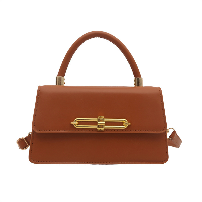 This year's popular handbags: The new 2024 winter collection features fashionable single-shoulder bags, solid-colored crossbody bags, and simple small square bags Item Picture