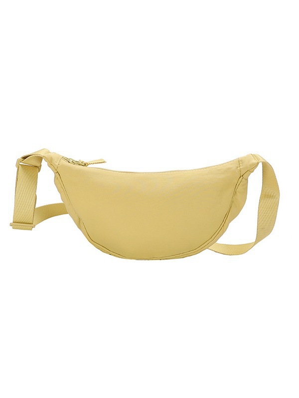 The same style of women's crossbody bag as Youjia fitting room, Xiaohongshu nylon dumpling bag, student single-shoulder bag, fabric bag Item Picture