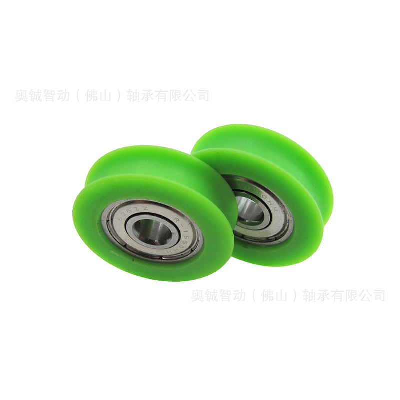 Self-operated bearing pulley manufacturer, outer diameter 23.5, thickness 6.5, inner diameter 5, Huashun durable 625 bearing pulley Item Picture