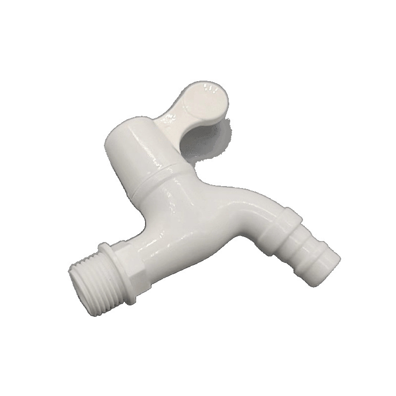Thickened sun protection and anti-freezing faucet, cold-proof and UV-proof 4-inch plastic mop sink washing machine faucet factory Item Picture