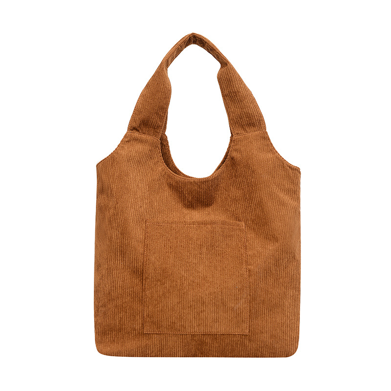 Cross-border Korean style Instagram simple handbag for girls' school style 2024 new large-capacity student single-shoulder canvas bag Item Picture