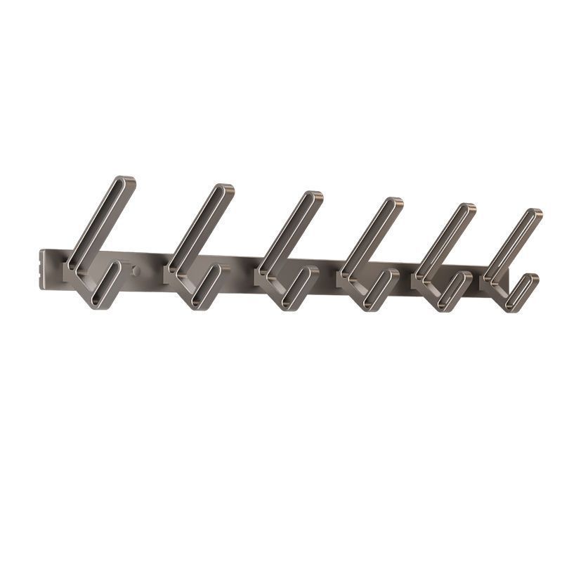 Wall-mounted clothes hanger, wall-mounted protective garment, no need for drilling, garment hook, hook at the back of the door, entrance, foyer, wardrobe, adhesive strong hook Item Picture