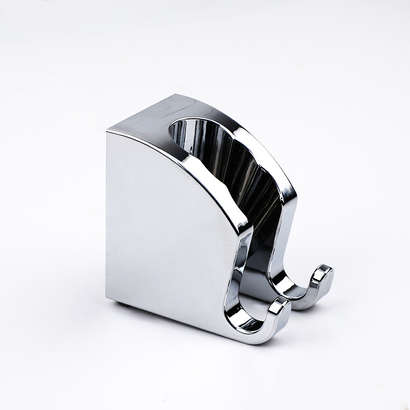Wholesale of cross-border Amazon showerhead stand, electroplated handheld showerhead socket, showerhead base, fixed seat, three-hole wall seat Item Picture