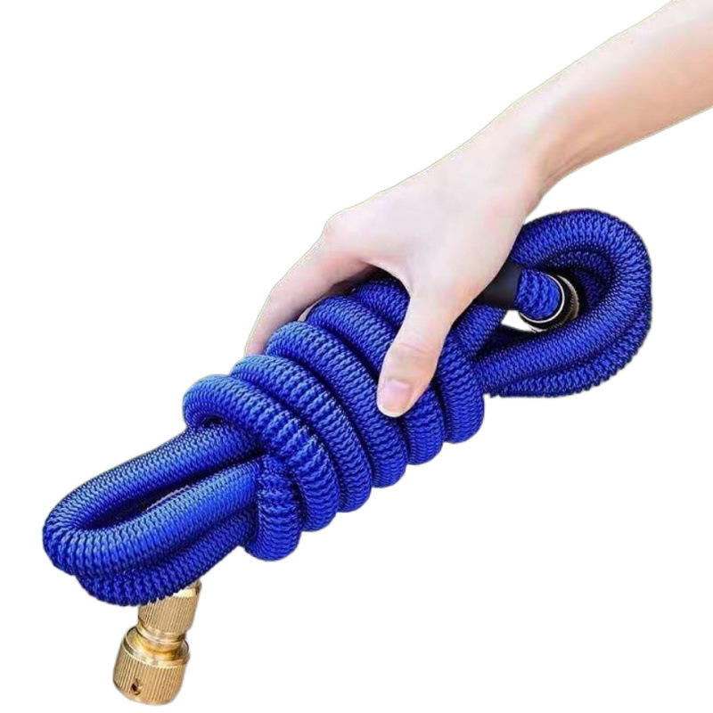 Telescopic water pipe hose, high-pressure car wash water gun, household car washing, flower watering tool, durable and easy to store, magic tube Item Picture