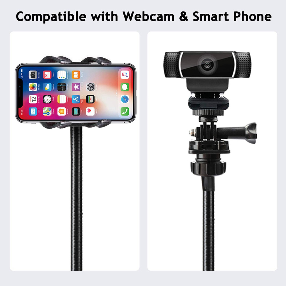 Camera, mobile phone stand, car extended Goppro sports metal bending multi-functional folding stand Specification drawing
