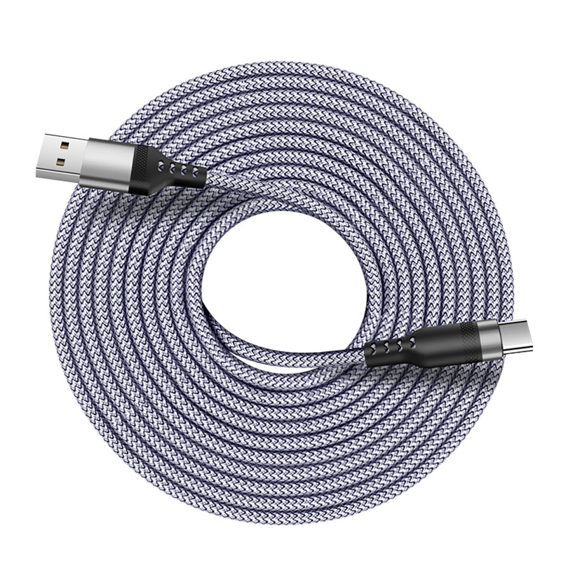 The pure copper extended data cable is suitable for Huawei, Apple, Samsung, Xiaomi, oppo, OnePlus and Android Type-C fast charging cables Item Picture