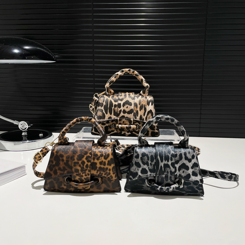 A high-end leopard print women's 2025 new style, trendy, versatile and fashionable single-shoulder crossbody bag for ladies Application Scenario