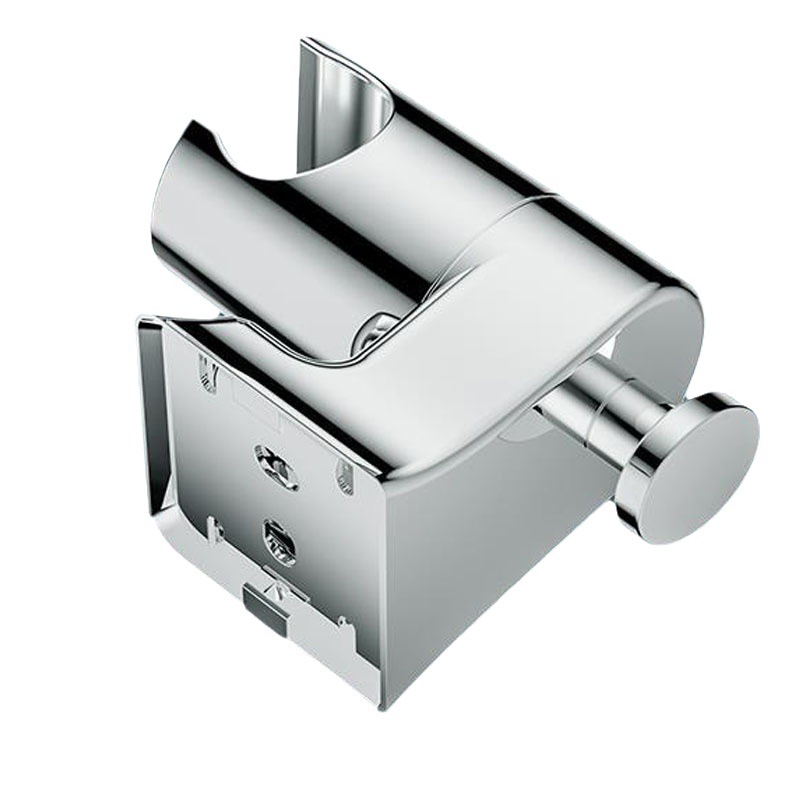 Universal showerhead bracket 304 stainless steel no-drilling showerhead holder, universal hanging base for bathrooms Item Picture