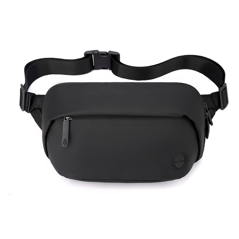 WEPOWER's new men's chest bag, a fashionable and casual large-capacity waist bag, and a multi-functional outdoor single-shoulder crossbody bag Item Picture