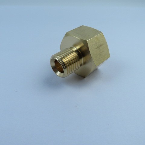 Gas cylinder adapter 1/2-inch right x 1/4-inch left gas adapter gas stove camping stove Specification drawing