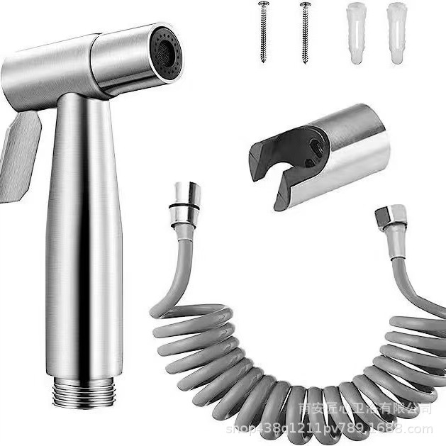 Cross-border manufacturer wholesale stainless steel one-in, two-out, three-way Angle valve, spray gun, toilet, water heater distributor, Angle valve full figure