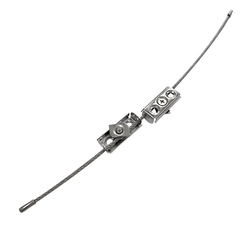 Wholesale aluminum alloy door and window anti-fall ropes, bridge break window anti-disengagement devices, anti-fall strips, casement window hardware accessories Item Picture