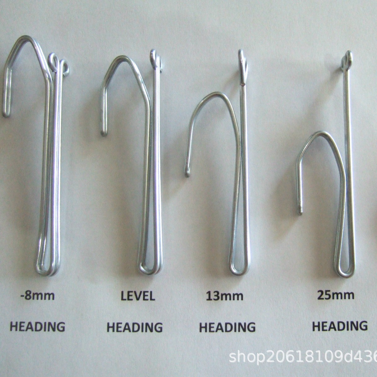 Factory direct supply of fabric forks, hardware curtain accessories, curtain hooks, four-fork hooks, fabric belts, four-claw hooks, and wall hooks full figure