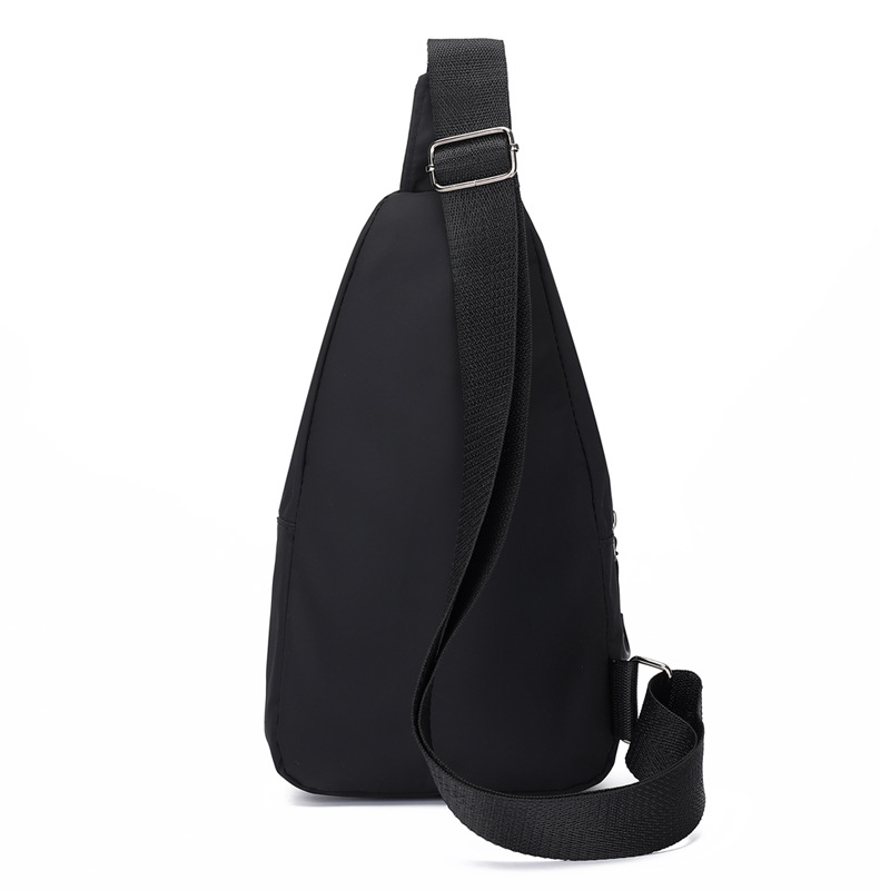 Casual men's chest bag, fashionable single-shoulder sports crossbody bag, multi-functional trendy bag, crossbody backpack, small bag, messenger bag, men's bag Item Picture