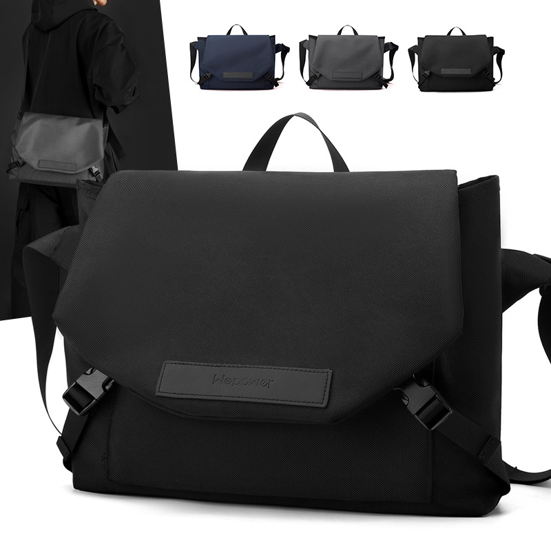 WEPOWER's new crossbody bag is a high-end and trendy men's functional crossbody bag and a multi-functional hand-held shoulder bag full figure