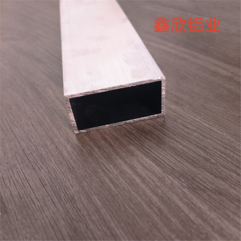 Aluminum alloy square tubes 25x40, 30x50, 40x60, 25x50 aluminum square tubes, wood-grain rectangular tubes, baked paint aluminum flat tubes Specification drawing