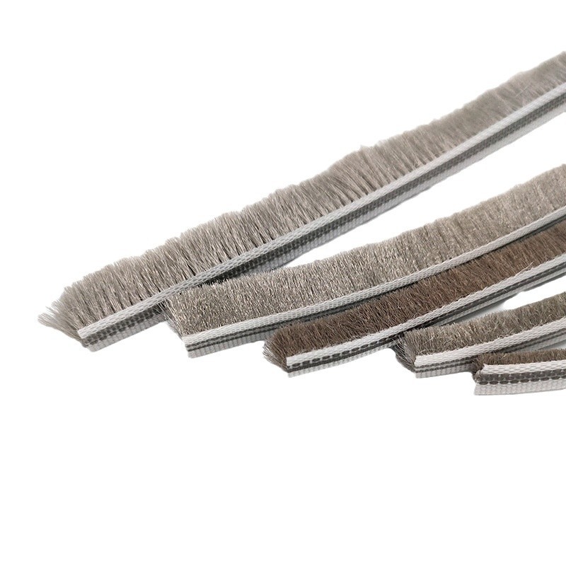 Aluminum alloy plastic steel window and door windproof and sunshade strips, window sealing strips, siliconized waterproof and anti-aging strips Item Picture