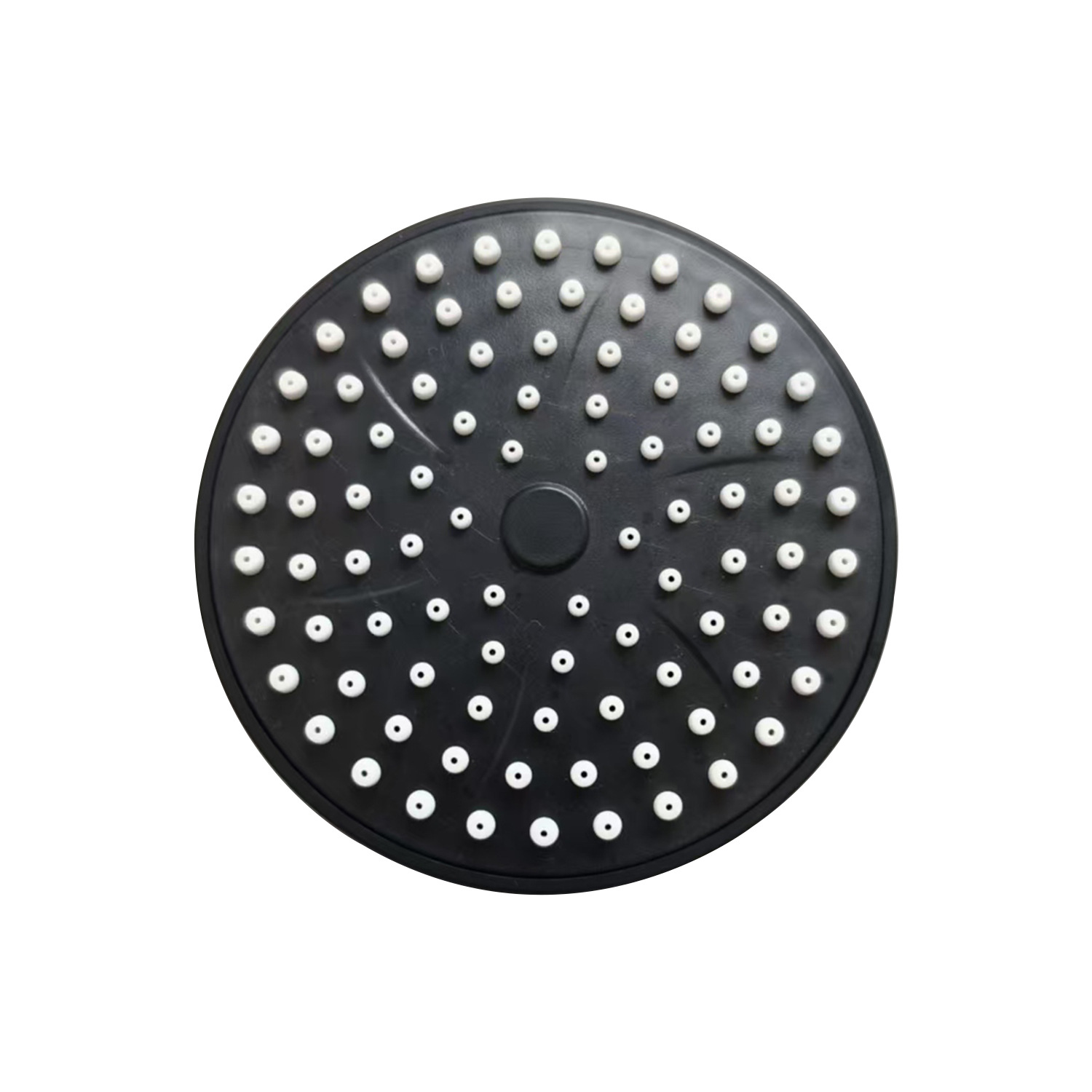 4-inch ceiling-mounted household bathroom, dormitory ceiling-mounted showerhead, small top spray, bathroom showerhead, black spray Item Picture
