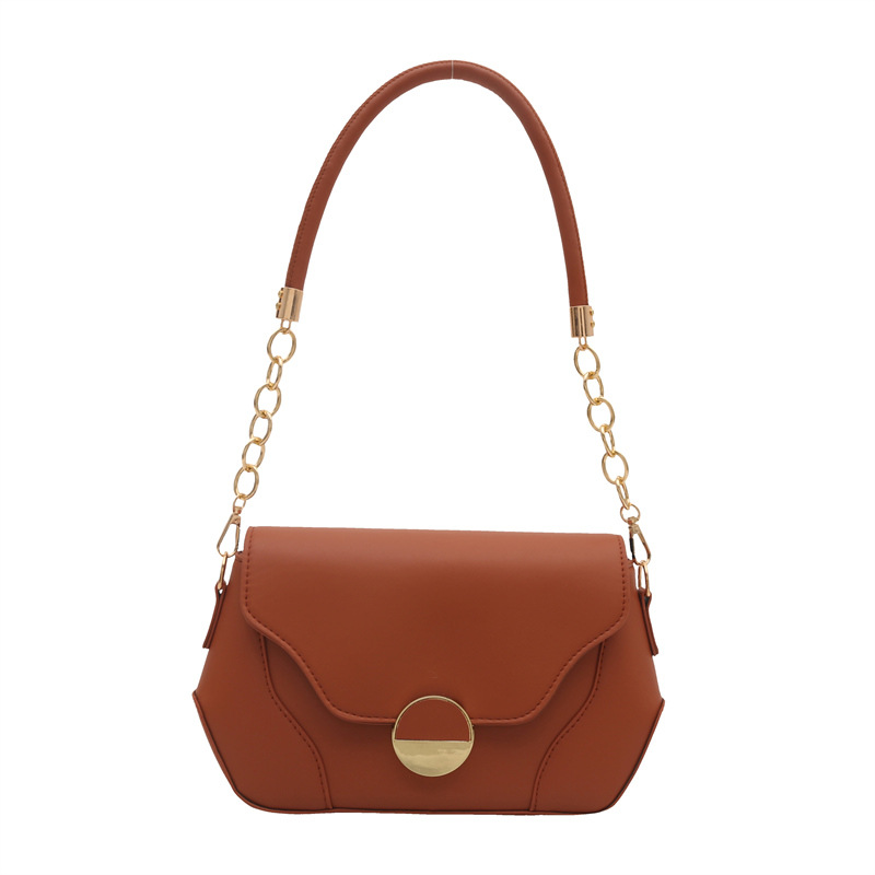 Cross-border high-end women's bag 2024 new style, patchwork underarm chain bag, Korean version hand-held shoulder crossbody bag Item Picture
