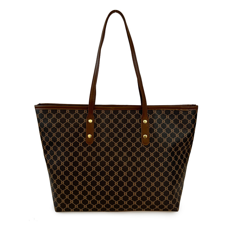 Commuter personalized large-capacity tote bag, new autumn 2024, elegant, niche and trendy single-shoulder bag, high-quality women's bag Item Picture