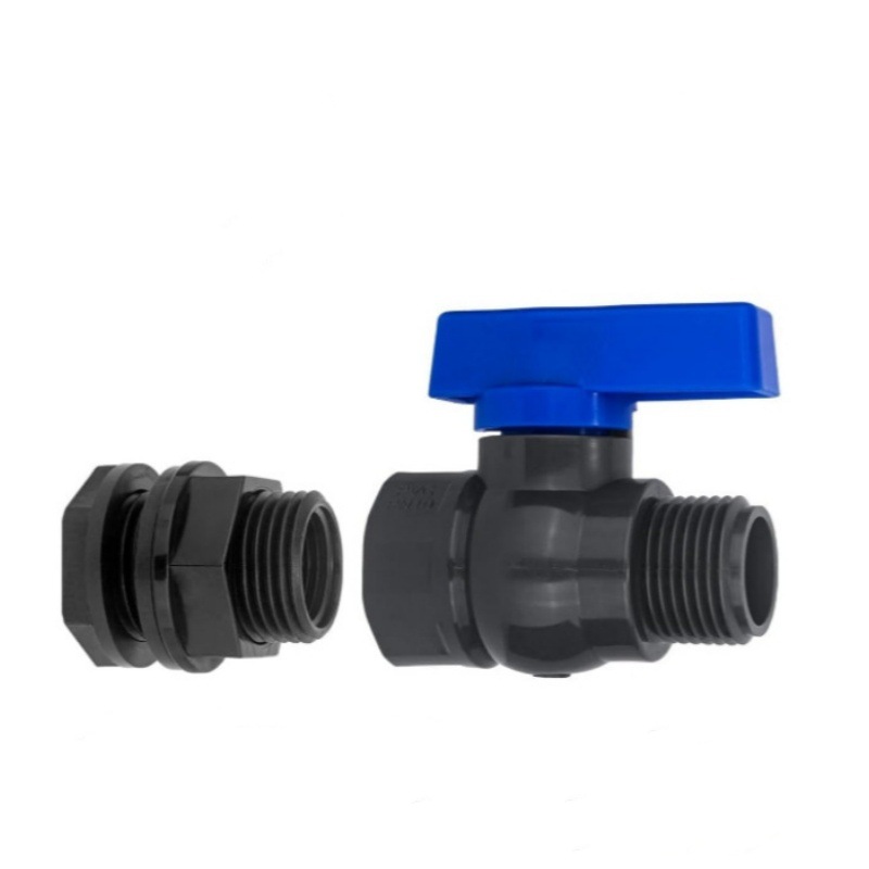 Cross-border US standard 3/4GHT internal and external threaded hose fittings, switch water valve, garden hose, threaded stop valve Item Picture