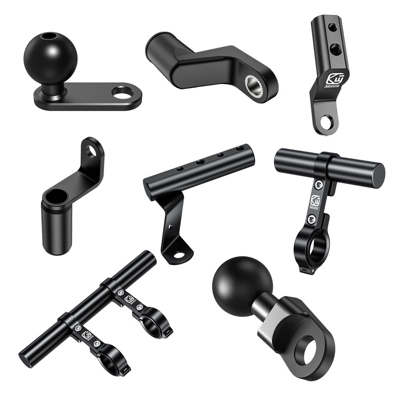 Mobile phone stand accessories, motorcycle rearview mirror stand, fixed base, action camera 25mm stand, ball head accessories Specification drawing