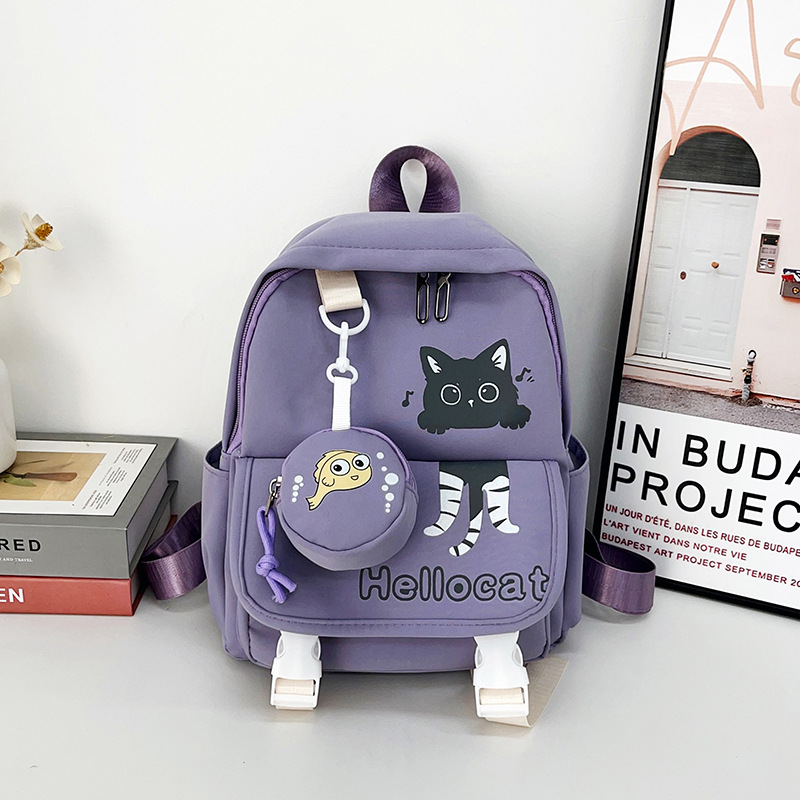 2025 Cartoon new backpack, large capacity, fashionable and cute handbag