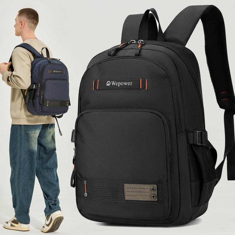 WEPOWER's new men's casual backpack, a multi-functional large-capacity backpack for outdoor travel full figure