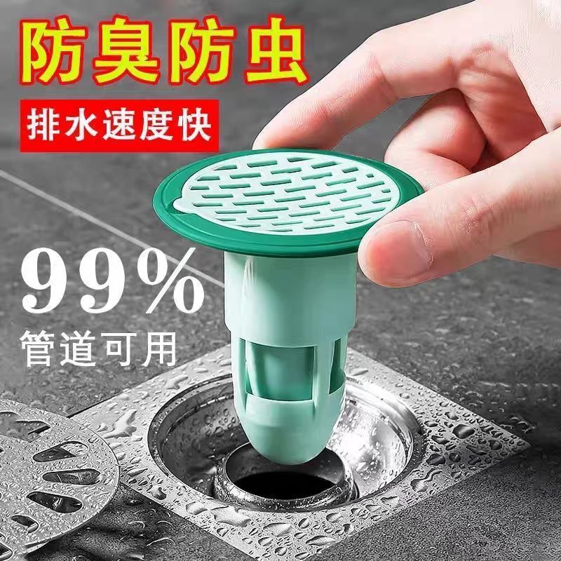 Wholesale patented bathroom, kitchen, insect-proof, bathroom sealing plastic wonder, water pipe, sink, household anti-odor floor drain Application Scenario