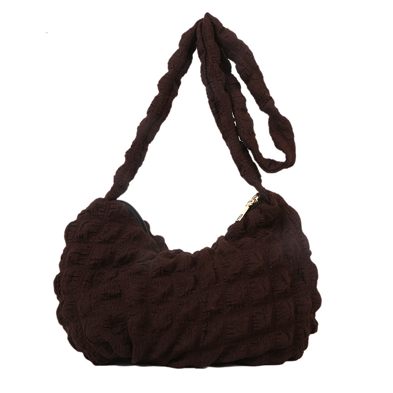 Spring Bag 2025 New Style, women's Instagram single-shoulder underarm bag, casual and fashionable, casual solid color handbag Item Picture