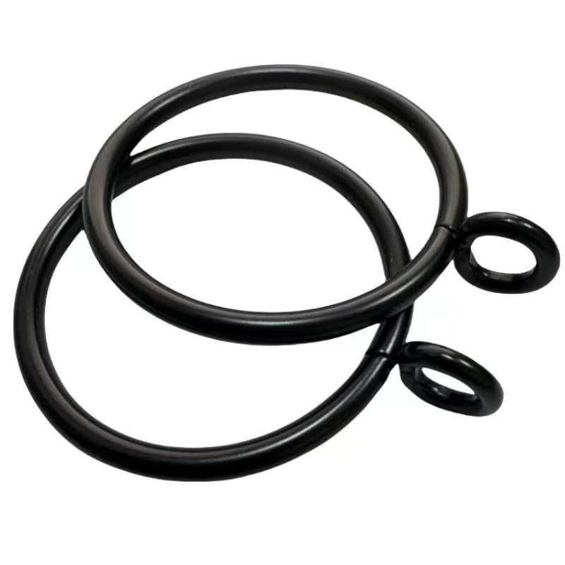 Roman ring, Roman rod accessories, curtain ring, solid metal hanging ring, curtain hanging ring, hanging ring, lifting ring, thickened buckle ring Application Scenario
