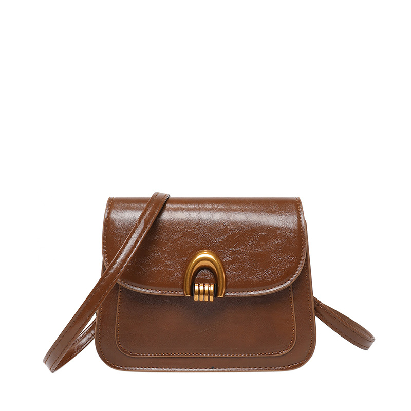 Korean-style quality crossbody bag for women, new Spring 2025 casual commuting single-shoulder bag, fashionable and trendy hand-held saddle bag Item Picture