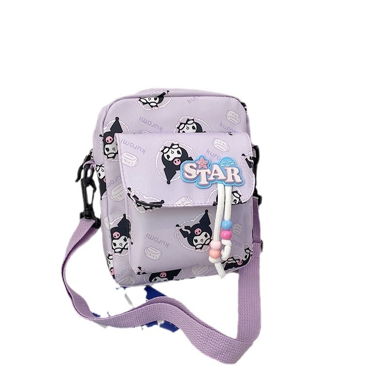 The new solid-color small cloth bags for autumn are cute and simple. Travel bags, student single-shoulder bags, mobile phone bags, small crossbody bags and crossbody bags Item Picture