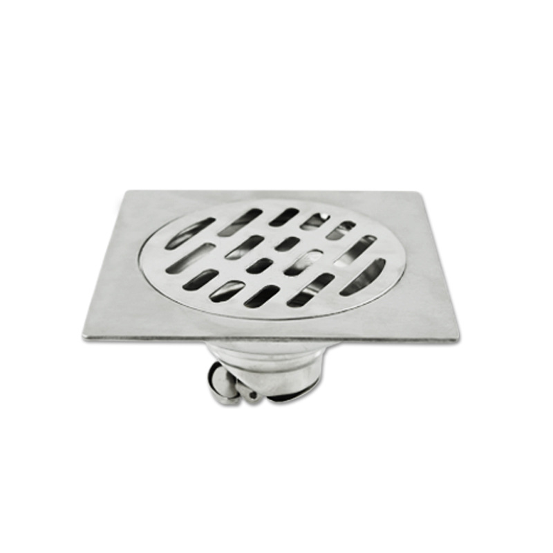 Stainless steel floor drain, anti-odor floor drain core, washing machine bathroom project, self-sealing deep water seal floor drain, bathroom Specification drawing