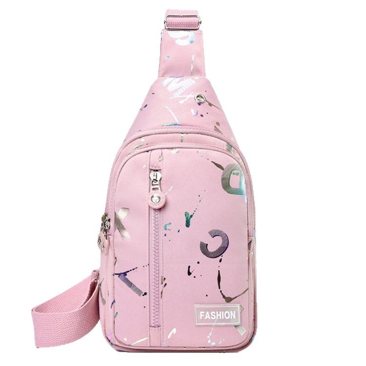 Trendy crossbody bags with high appearance standards, wholesale single-shoulder bags, fashionable, sporty and versatile, small chest bags, outdoor travel backpacks Item Picture