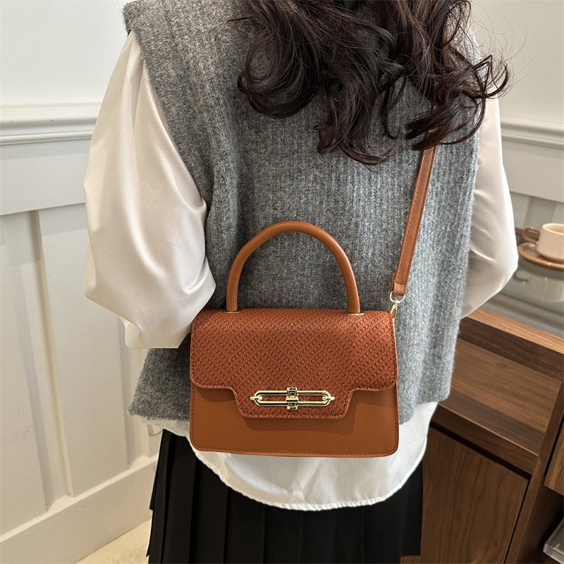 Cross-border bag for Women, Spring 2025 new style, high-end and fashionable hard-shell box bag, cross-border single-shoulder crossbody small square bag Specification drawing