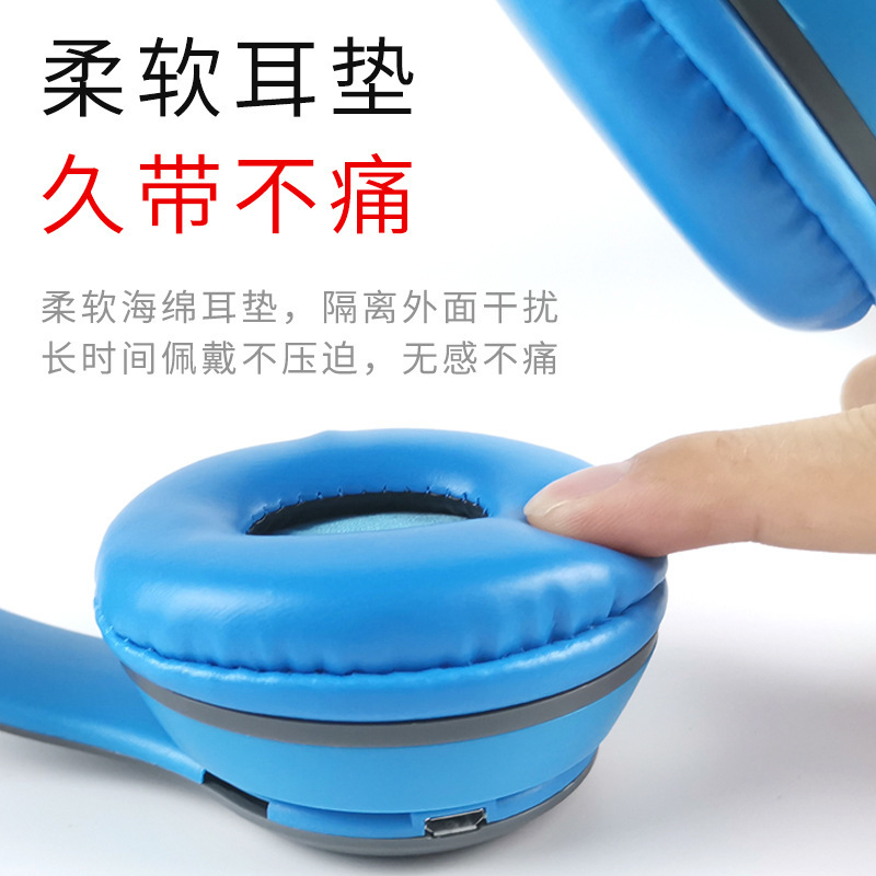 Cross-border stereo P series sports over-ear 5.0 Bluetooth Headphones P47 Wireless gaming headphones direct supply from the manufacturer Application Scenario
