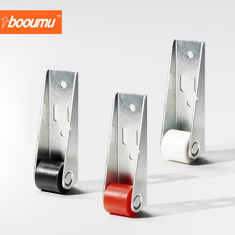 Sliding door pulley, silent micro support door wheel, furniture moving load-bearing nylon directional bottom wheel, hanging pulley Specification drawing