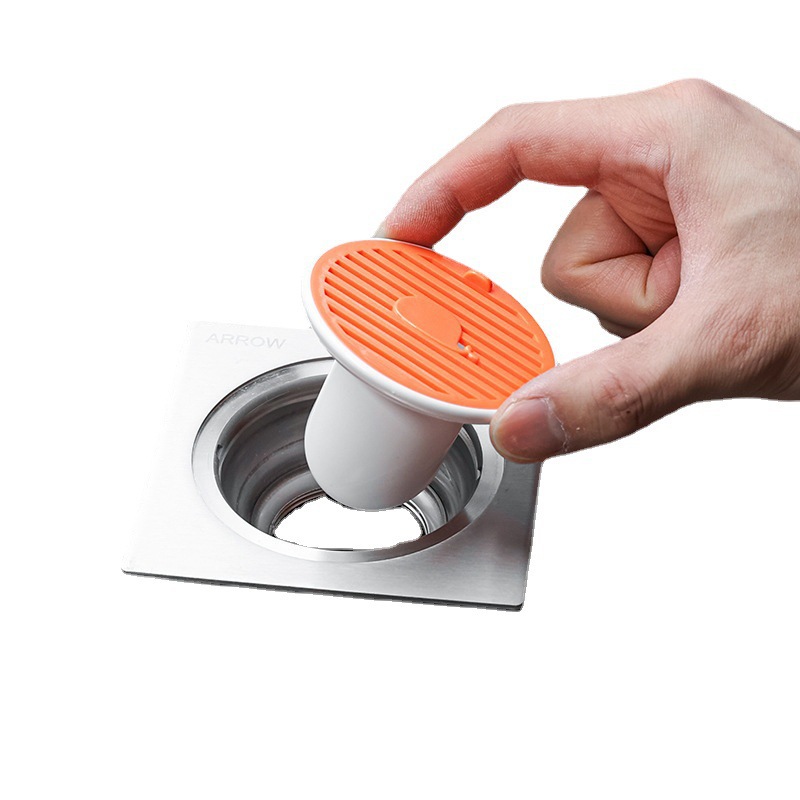 Little Whale magnetic floor drain cover, floor drain odor prevention device, sewer plug pipe, universal toilet, bathroom odor prevention device Item Picture