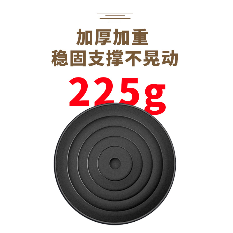 Disc-shaped multi-functional lifting shooting phone stand, desktop portable telescopic rotating lazy person live streaming phone stand Specification drawing