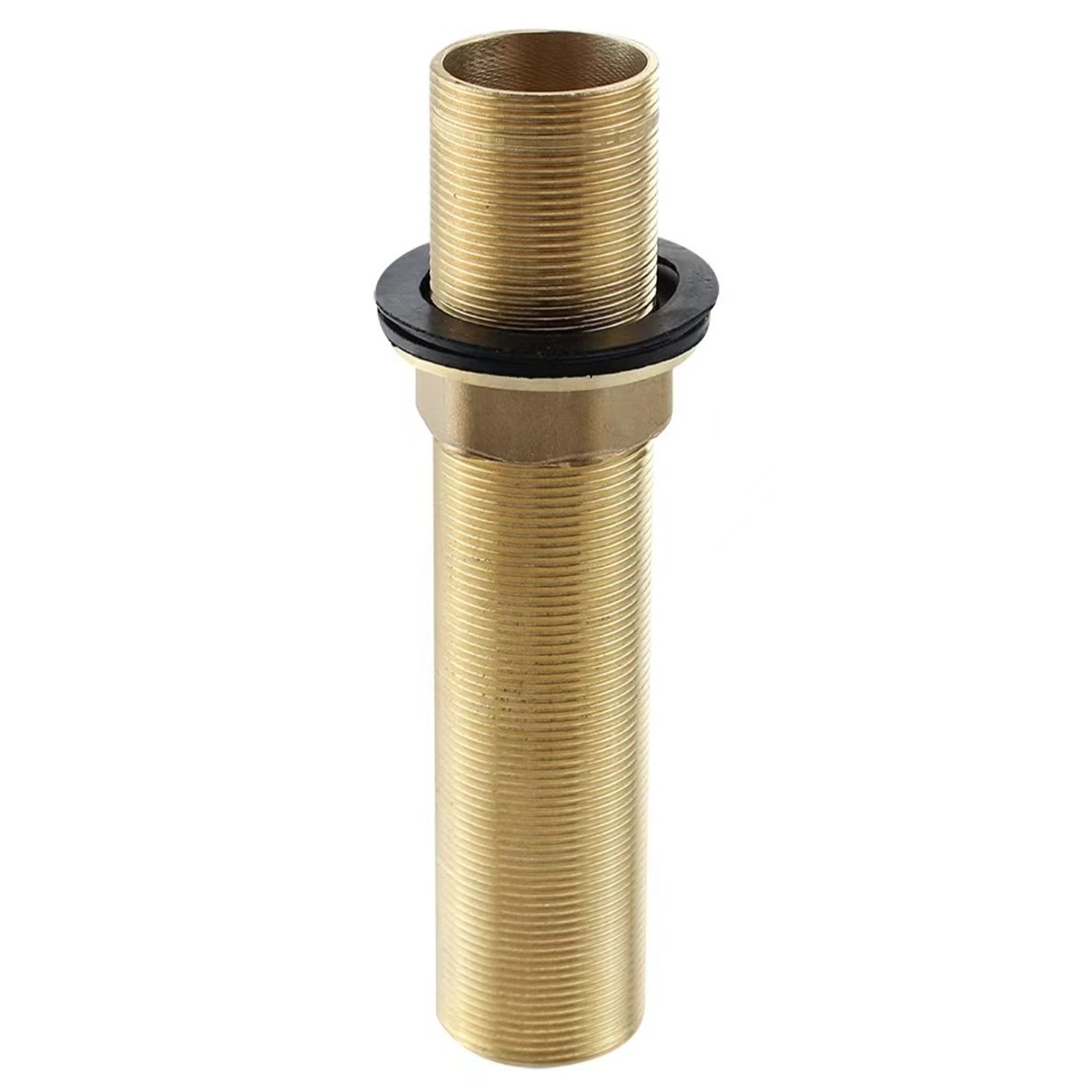Copper anti-loosening nut, cold and hot water faucet holder, single-hole vegetable basin faucet with high thread installation, water heating accessories full figure