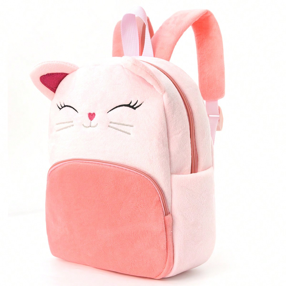 Cross-border best-selling cartoon multi-color animal children's backpacks, street stall supplies, backpacks, kindergarten plush backpacks, children's bags full figure