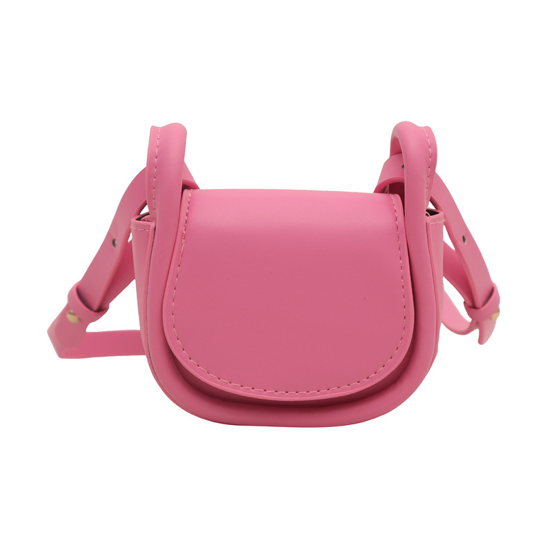 ins' niche new Korean version fashionable solid color handbag, single-shoulder crossbody bag, stylish coin purse Item Picture